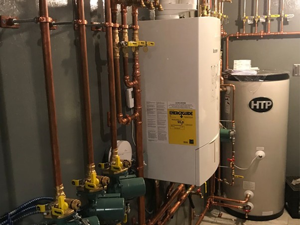 hot water heater installation in Worcester